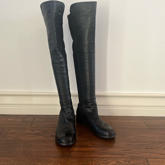 Stuart Weitzman 50/50 over the knee boot - Picture 2 of 9